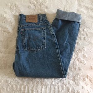 Vintage women's high waisted Levi's